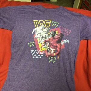 WWF ULTIMATE WARRIORS wrestling tshirt